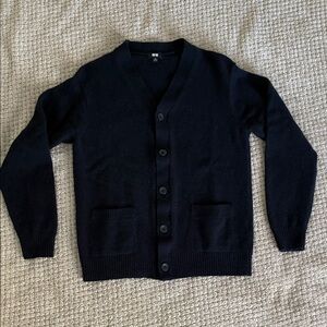 Men's Uniqlo Wool Cardigan Sweater